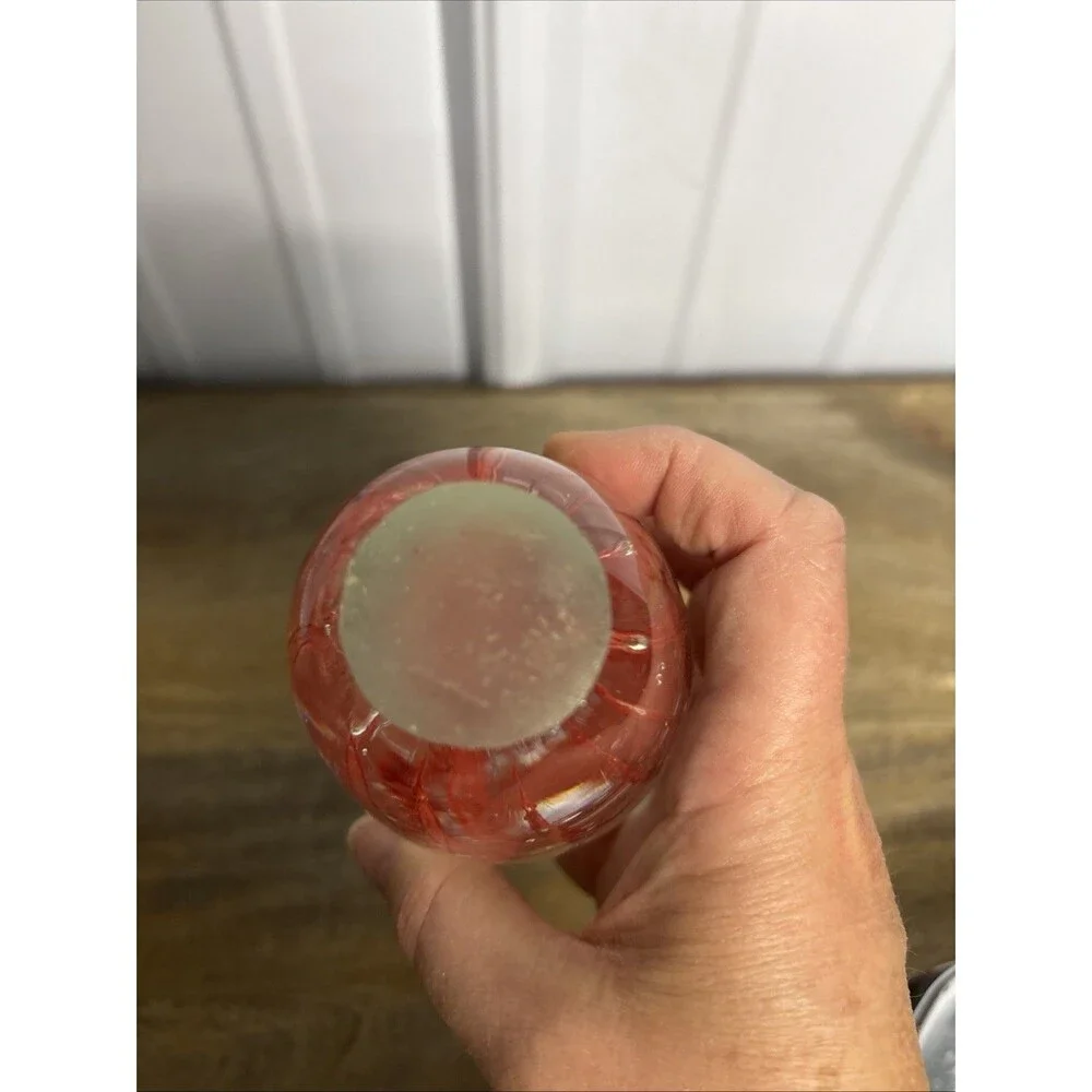 Jelly Fish Red 4 Inch Paper Weight
